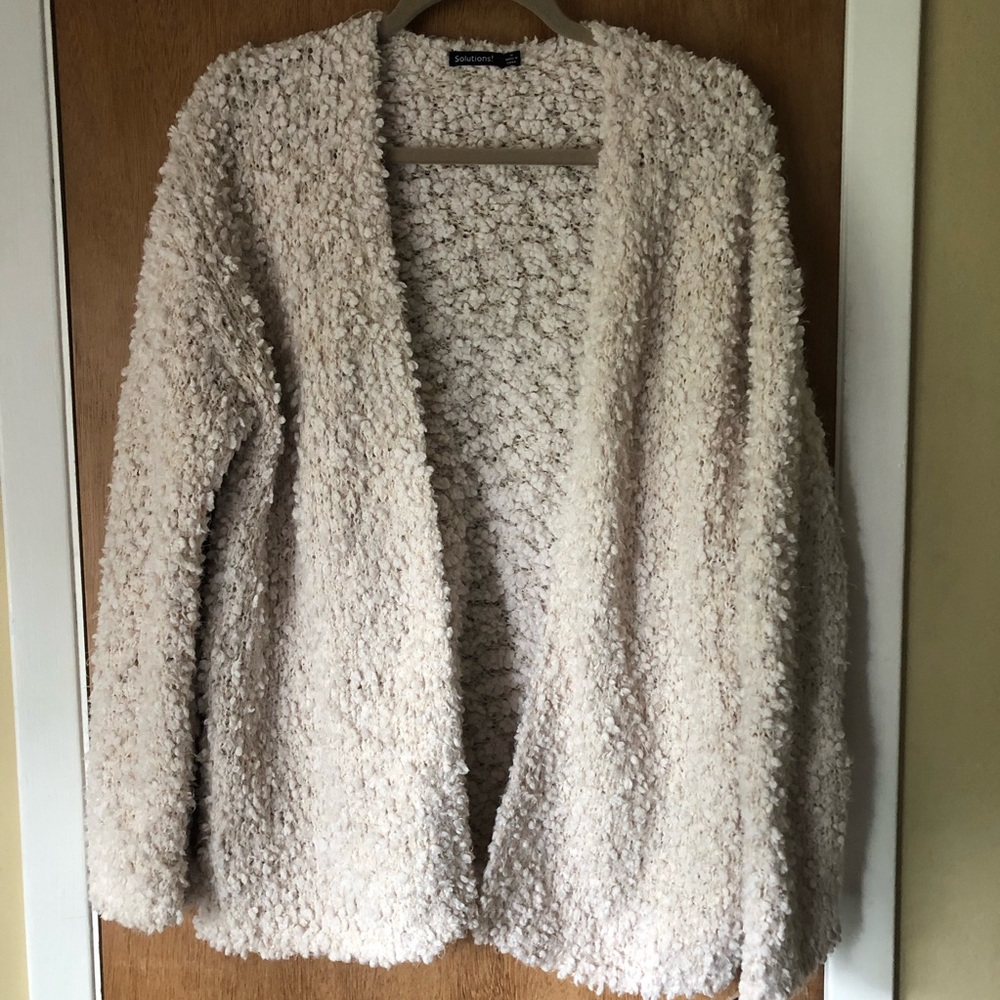 Solutions! Cream Cardigan